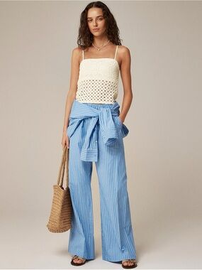 J. Crew Crochet Bandeau Tank Top